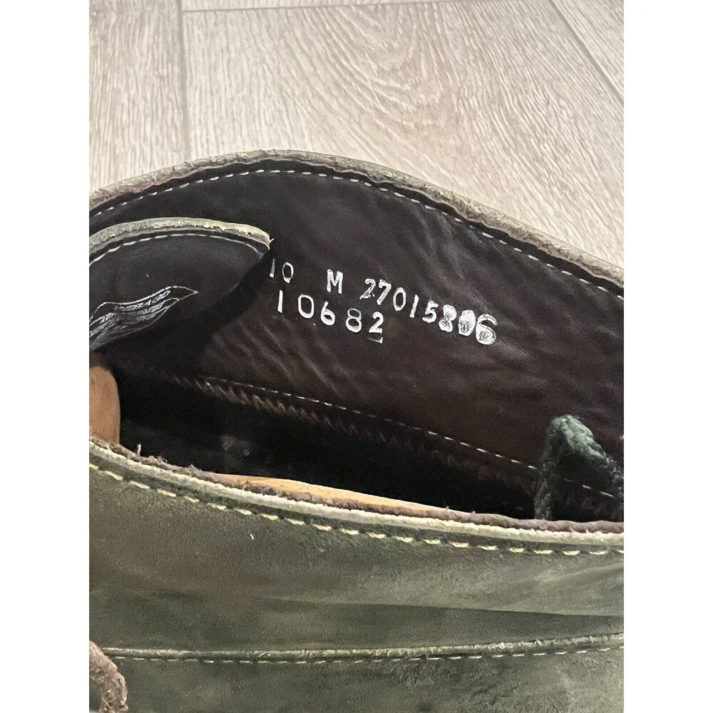 Ronnie Fieg By Sebago Shoes Mens size 10M Chukka Moccasin Boots Green‎